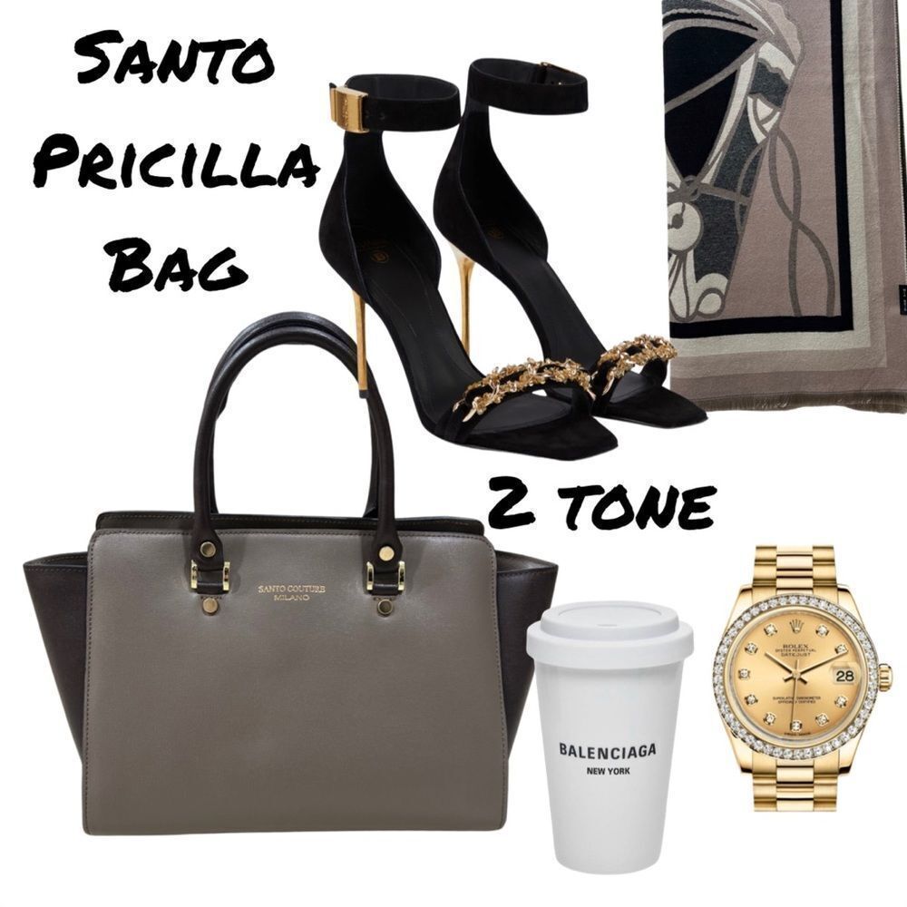 HANDBAG- Santo Couture Milano Priscilla Sample Bag